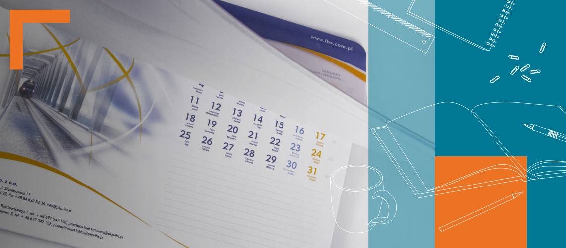 Jak znaleźć idealny kalendarz podkład pod łokcie dla Twojej firmy?